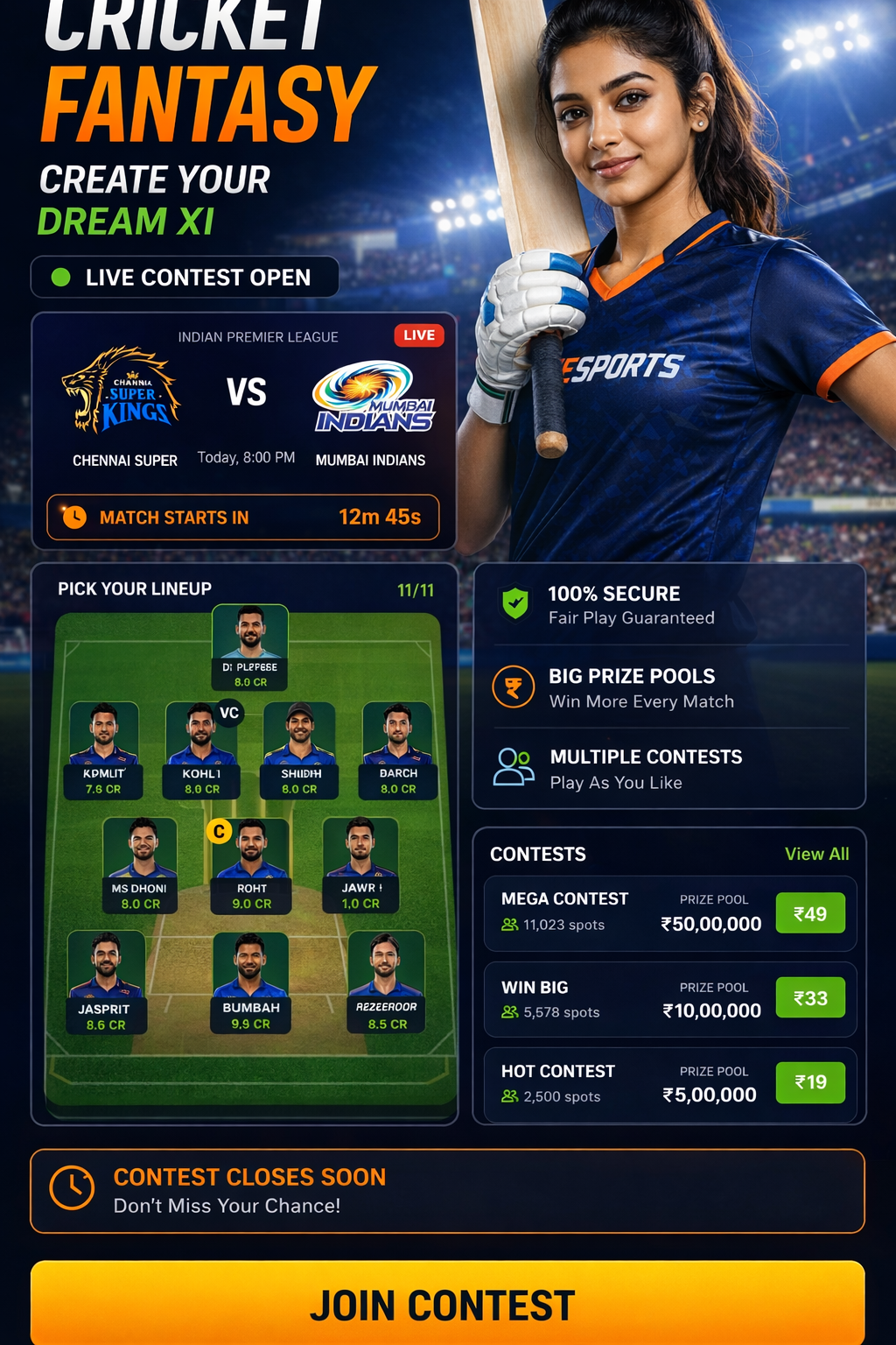 COME COM football fantasy visual